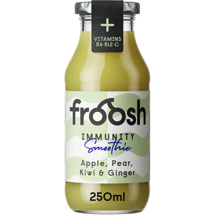 Froosh Smoothie 250 ml Immunity - omena, päärynä, kiivi ja inkivääri