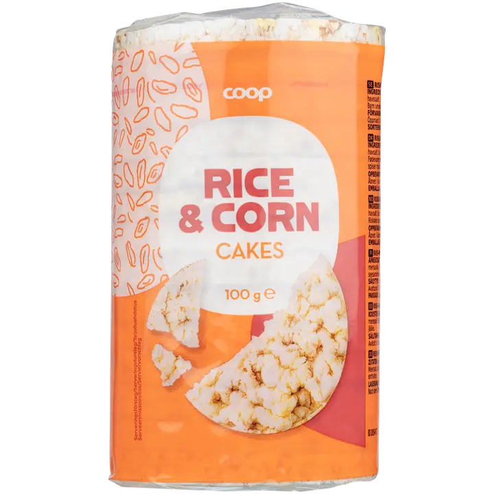 Coop maissi-riisikakut 100 g