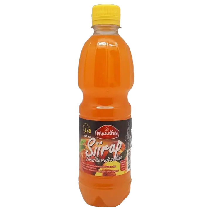 Maadlex virsikumaitseline siirup 500ml