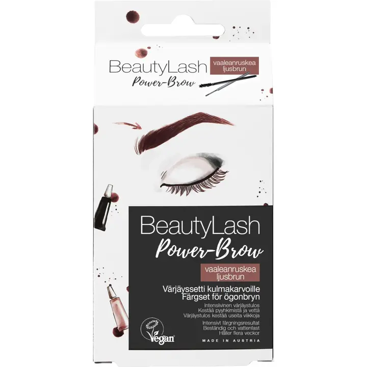 BeautyLash Power-Brow Kulmaväri vaaleanruskea