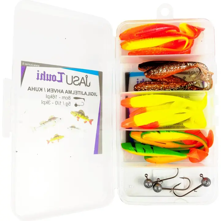 Kalajigi Louhi 8cm 16tk + jigipead