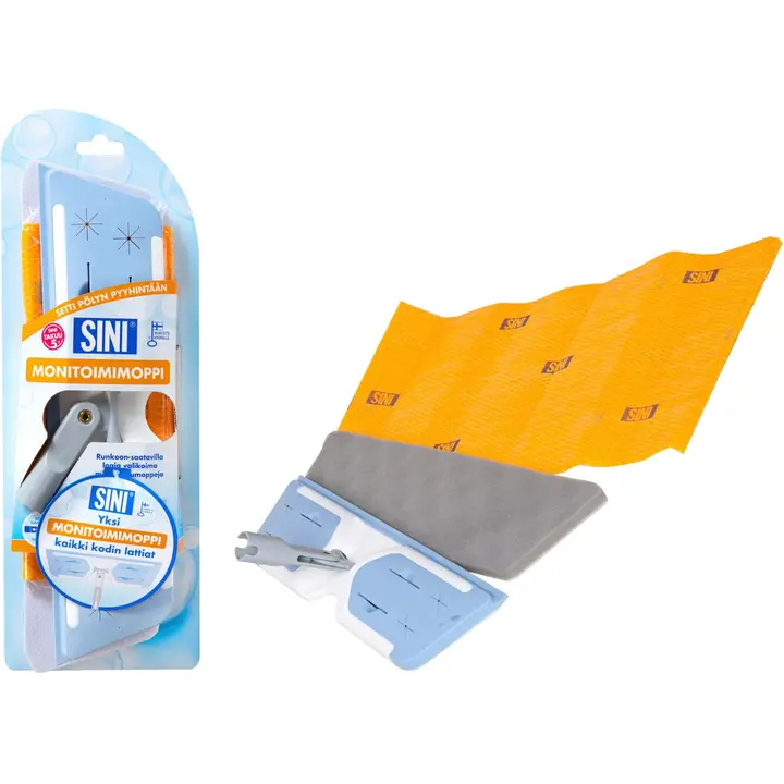 Sini monitoimimoppi 40cm + pehmuste ja 10 tomuliinaa