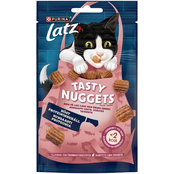 Latz Tasty Nuggets 50g Runsaasti Lohta