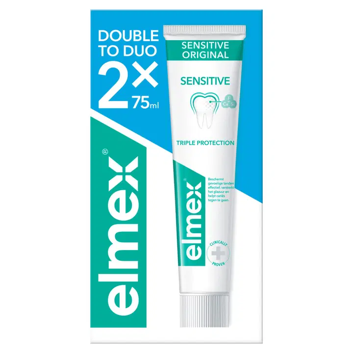 elmex Sensitive Original hammastahna 2x75ml