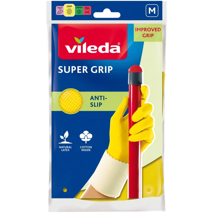 Vileda Super Grip talouskäsine M