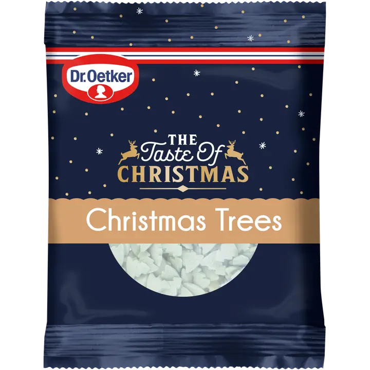 Dr. Oetker Christmas trees -koristerakeet 15g
