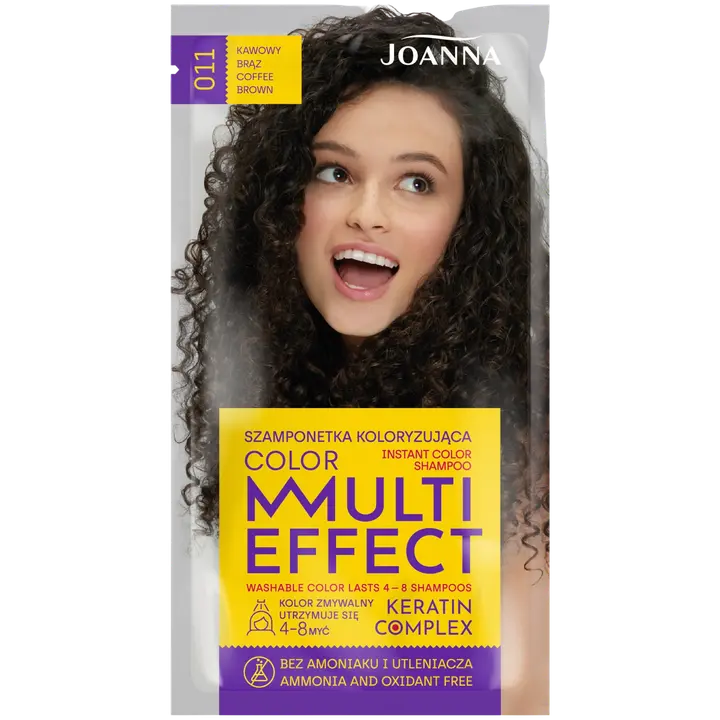 Joanna Multi Effect shampoo Coffee Brown 011