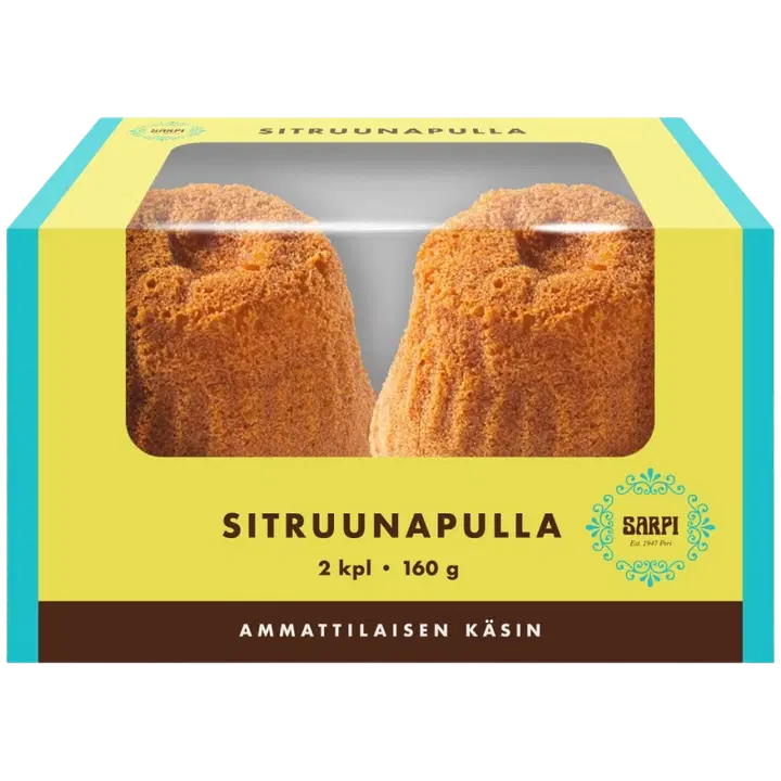 Sarpi Sitruunapulla 2kpl/160g
