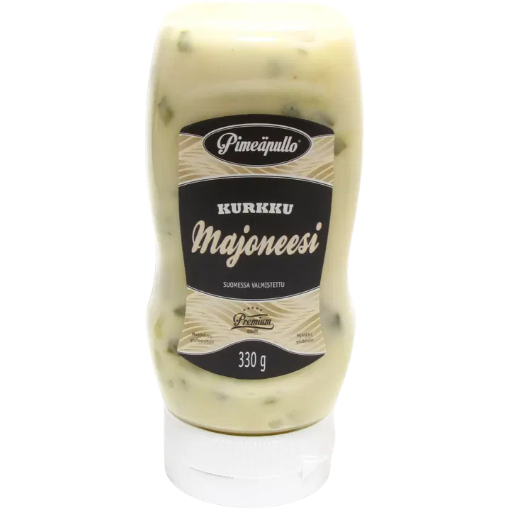 Pimeäpullo kurkkumajoneesi 330 g