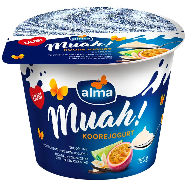 Alma Muah troopiline koorejogurt, 180g