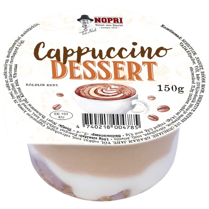 Nopri dessert Cappuccino, 150 g