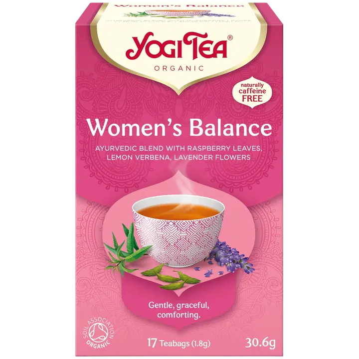 Yogi Tea Luomu Women's Balance Yrtti-maustetee Ayurvedinen 17x1,8g