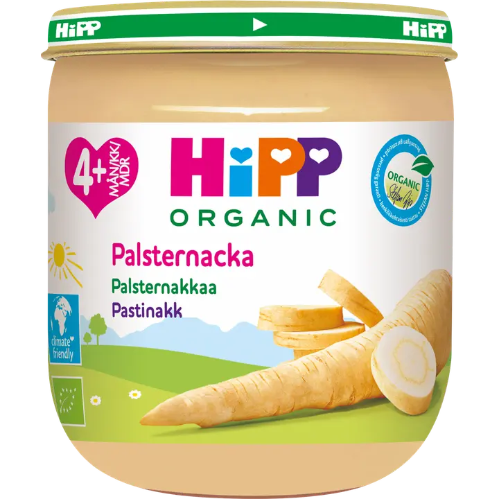 Hipp 125g Luomu Palsternakkaa soseena 4 kk