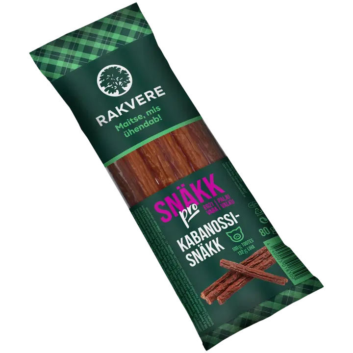 Rakvere Snäkk pro kabanossisnäkk 80 g