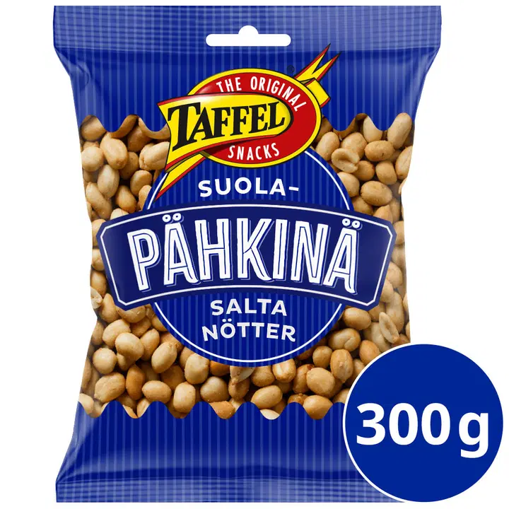 Taffel Pähkinä salta nötter 300g