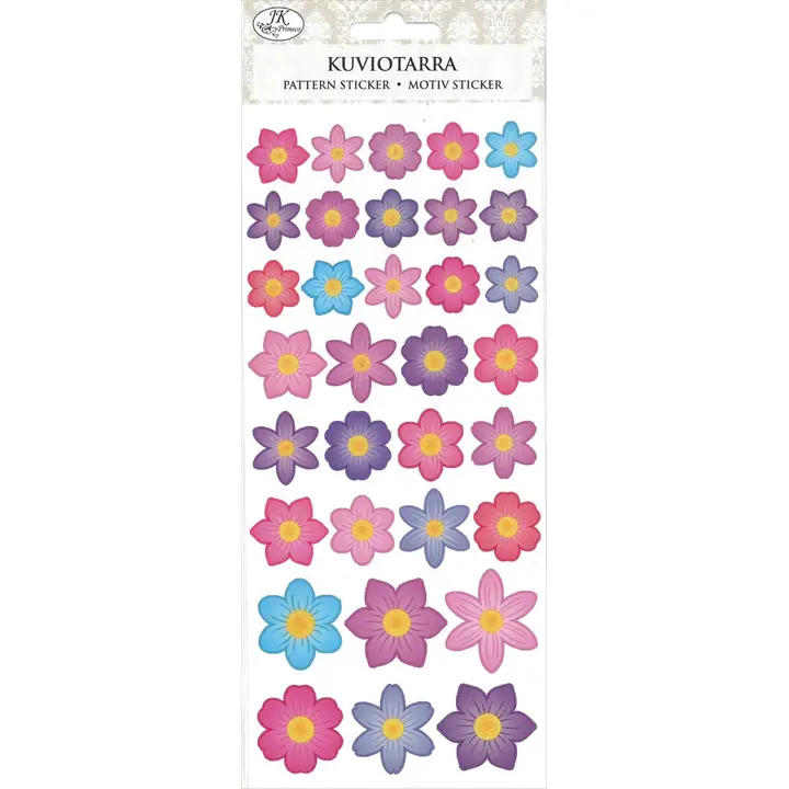 J.K. Primeco Kuviotarra Kukat värilajitelma