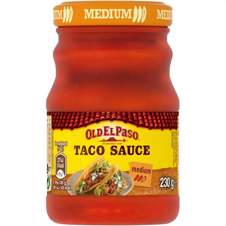 Old el paso keskmiselt terav takokaste 230 g