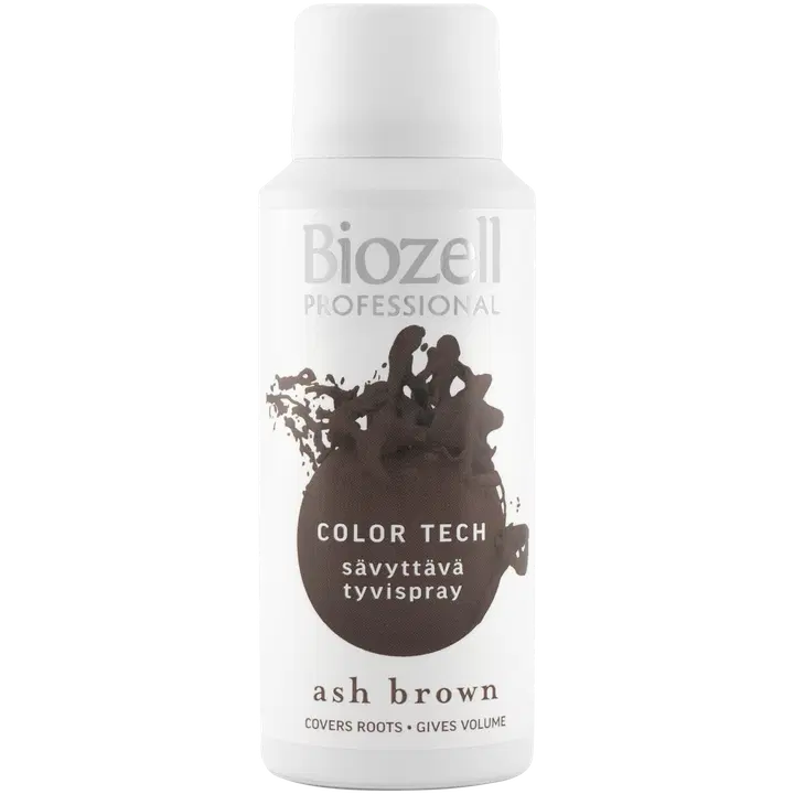 Biozell Professional Color Tech Sävyttävä tyvispray Ash Brown 100ml
