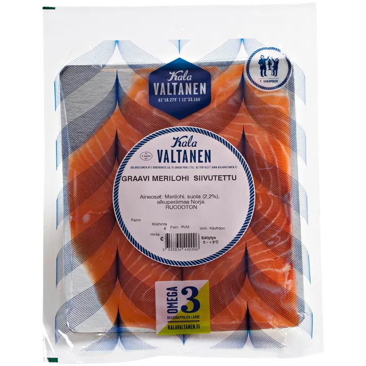 KalaValtanen graavi merilohisiivu n. 200g