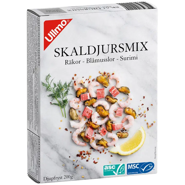 Ullmo Äyriäismix 200g