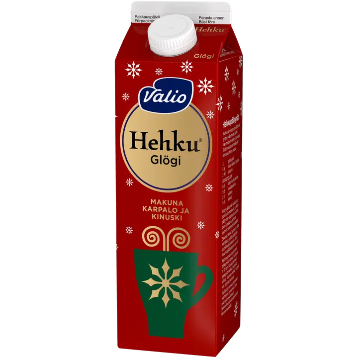 Valio Hehku® kolasmakande tranbärsdryck 1 l säsongssmak