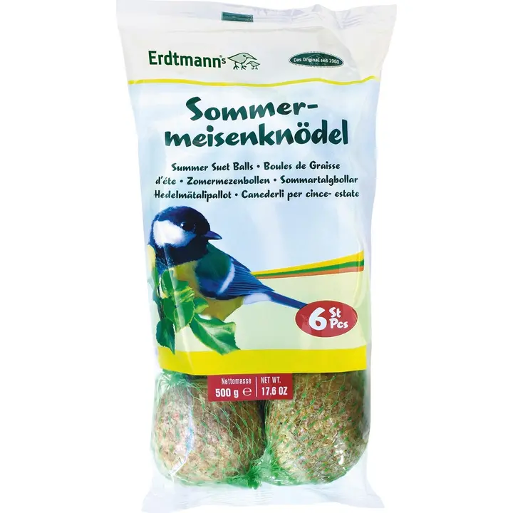 Erdtmanns Hedelmätalipallo 6kpl pussissa