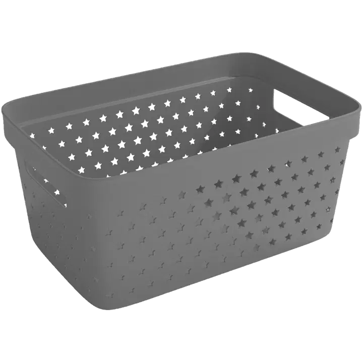 Säilytyskori Star Basket 4,5l harmaa