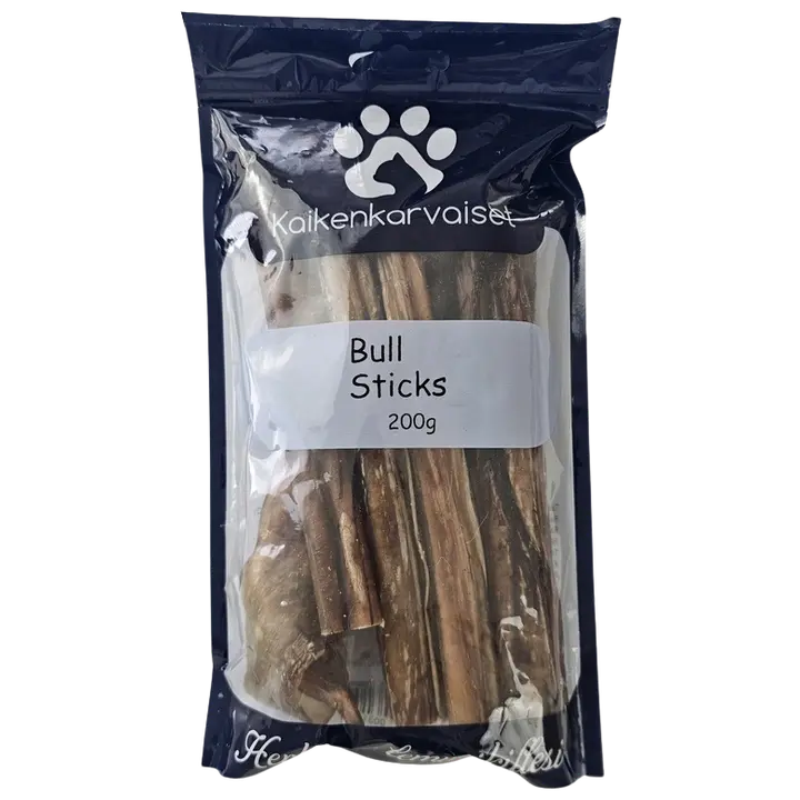 Kaikenkarvaiset Bull sticks 200g