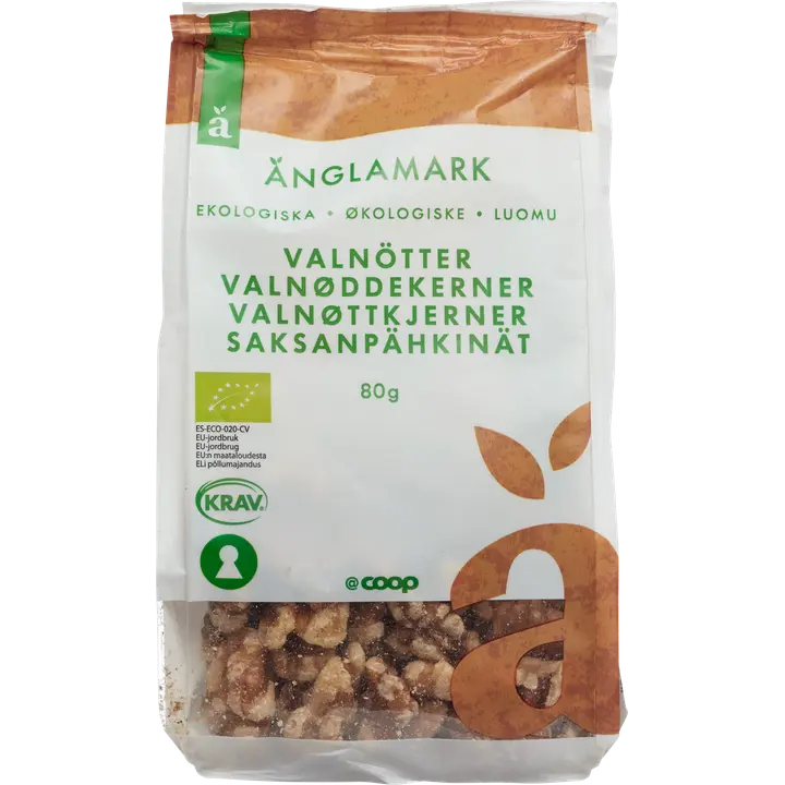 Änglamark saksanpähkinä luomu 80 g