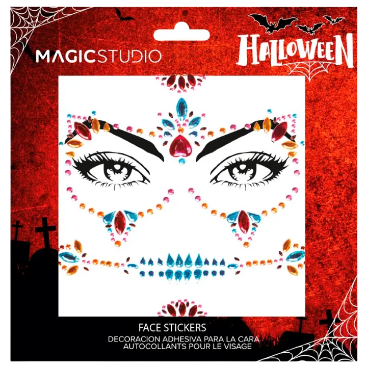 Magic Studio Halloween face sticker