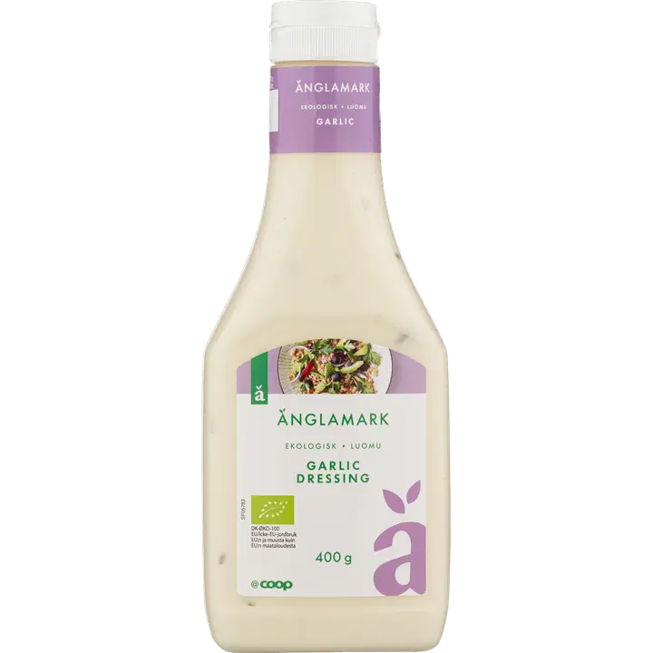 Änglamark valkosipulikastike luomu 400 g