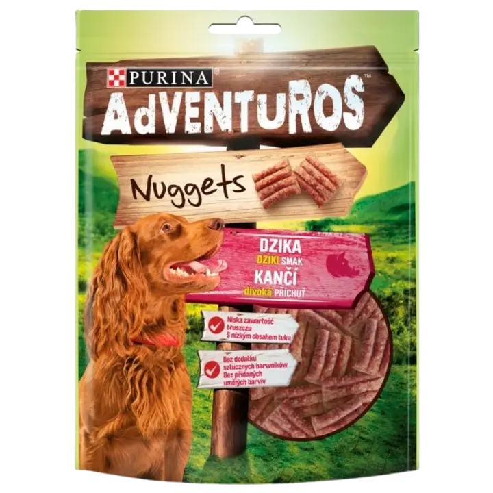 Purina Adventuros nagitsad Nuggets metssiga 90g
