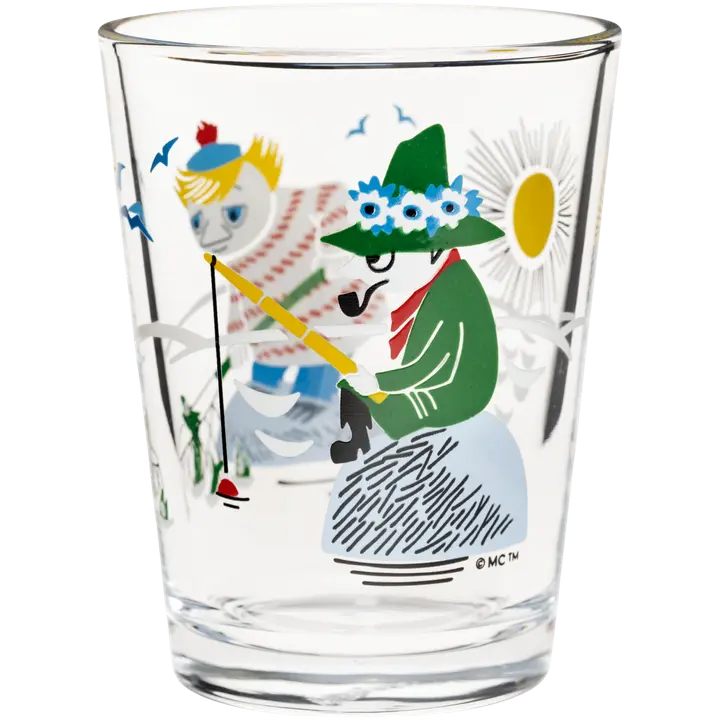 Moomin Arabia Finland Muumi juomalasi 22cl Kalassa