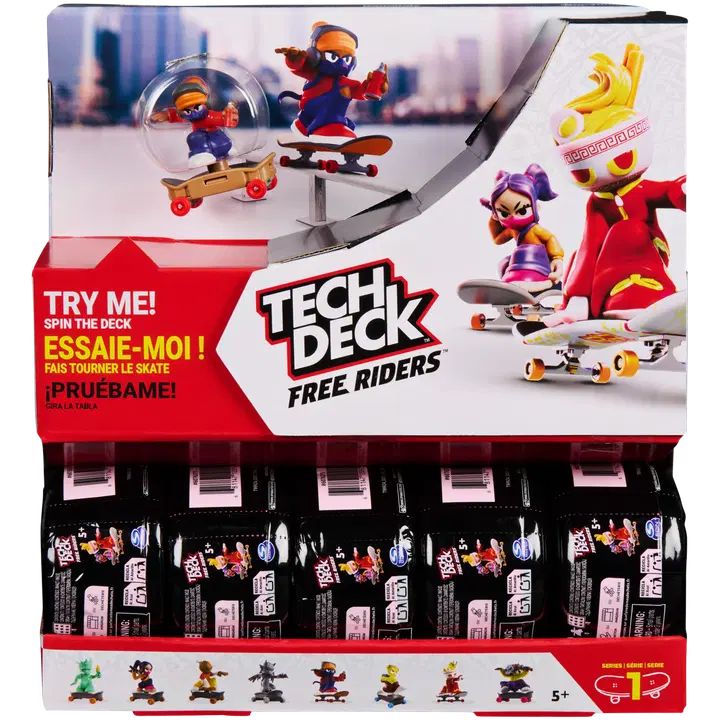 Tech Deck Free rulatajai üllatuskarp
