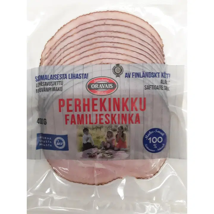 Oravais Savustettu perhekinkku 400g