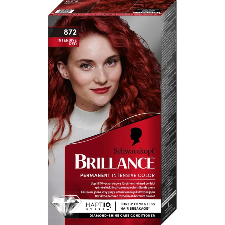Juuksevärv Brillance 872 Intense Red