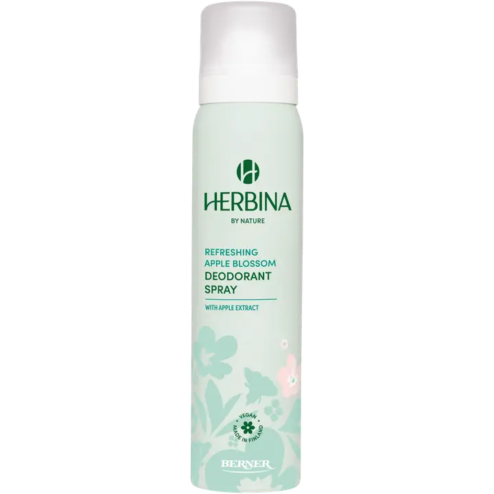 Herbina 100ml suihkedeodorantti Refreshing Apple Blossom