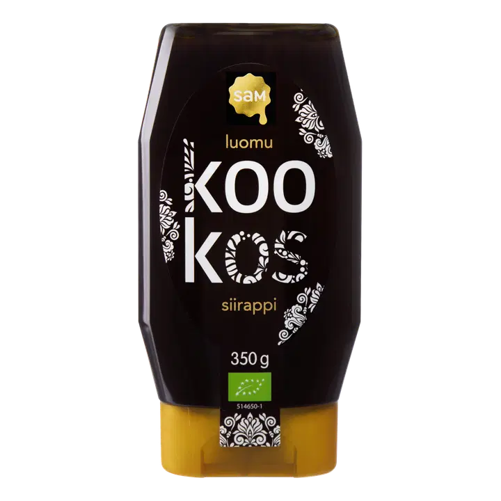 Hunajainen SAM Luomu Kookossiirappi 350g