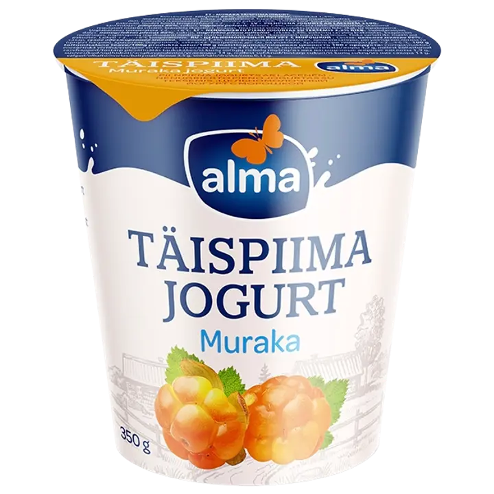 Alma Täispiimajogurt muraka, 350 g