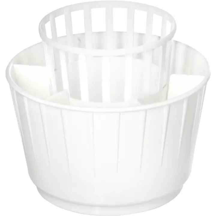 Orthex aterinvalutusteline pyöreä 13cm valkoinen