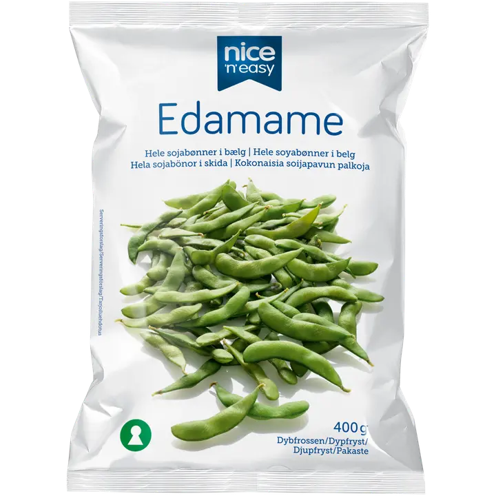 Nice 'N Easy 400g Kokonaisia Edamame-soijapapuja