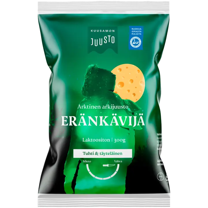 Kuusamon Juusto Eränkävijä 28 % juusto 300 g