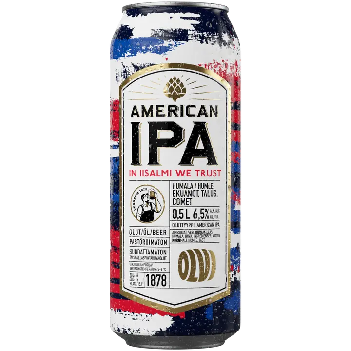 OLVI American IPA 6,5 % 0,5 l tlk