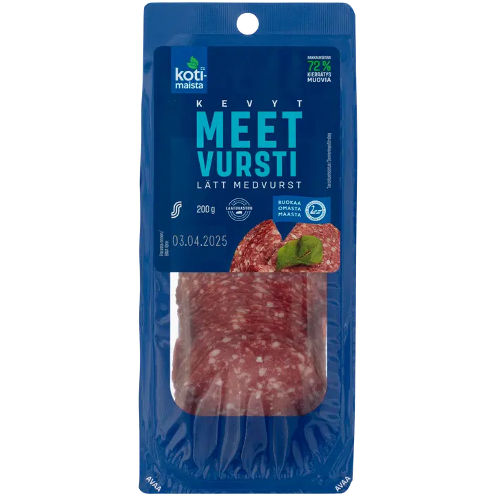 Kotimaista kevyt Meetvursti 200 g