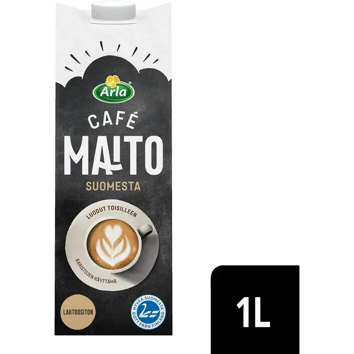 Arla Cafè maito 1 L UHT laktoositon