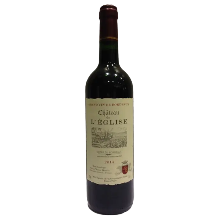 Chateau L`Eglise Bordeaux KPN vein 14%vol 750ml