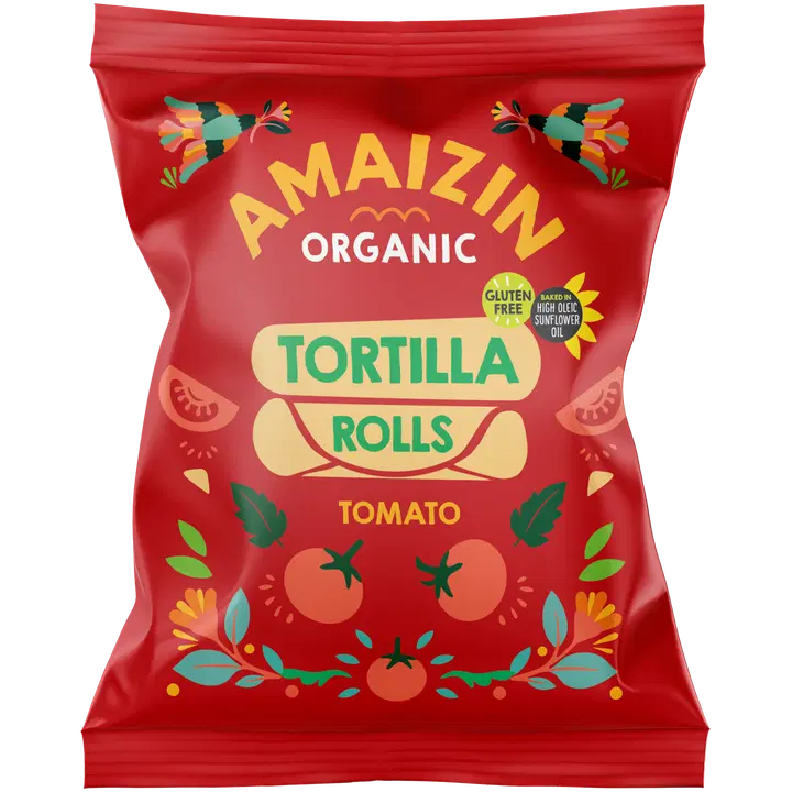 Amaizin tomati-tortillarullid mahe 100g