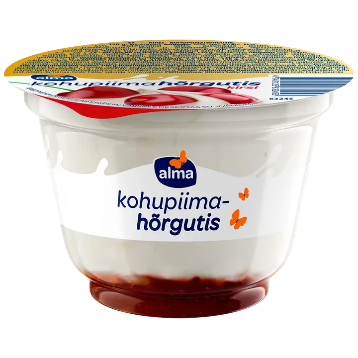 Alma kohupiimahõrgutis kirsi 150g