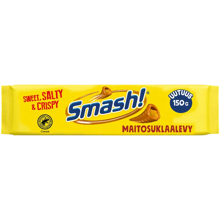 Smash! Piimašokolaad 150 g