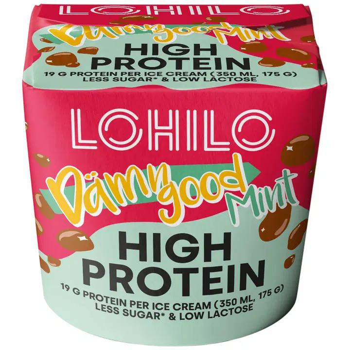 Lohilo 350ml Dämn good Mint proteiinijäätelö